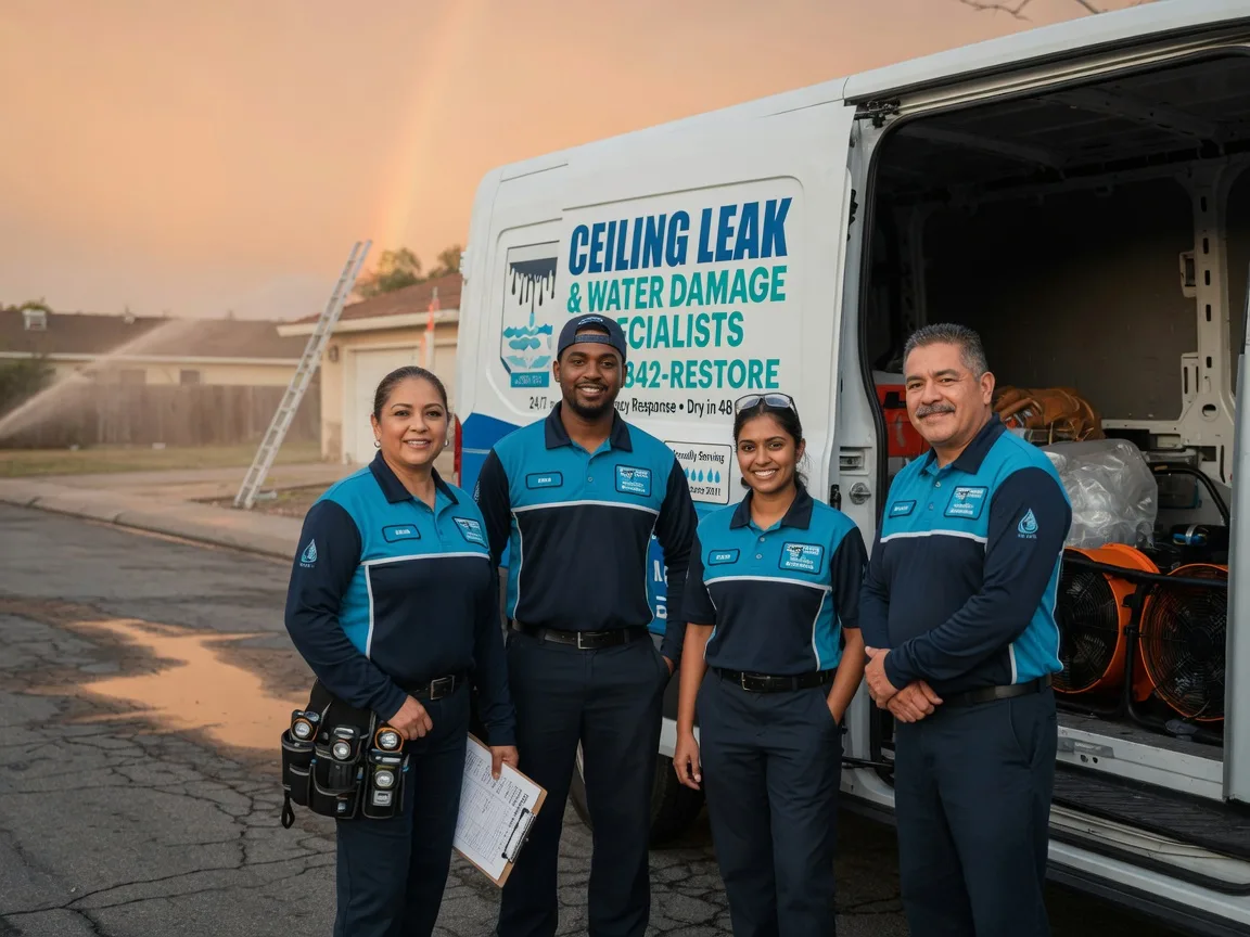 Ceiling Leak Cleanup company in Somerset, NJ